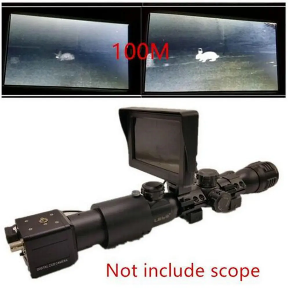 Охотничья тропа ночного видения с ЖК экраном монитором камеры крепежными