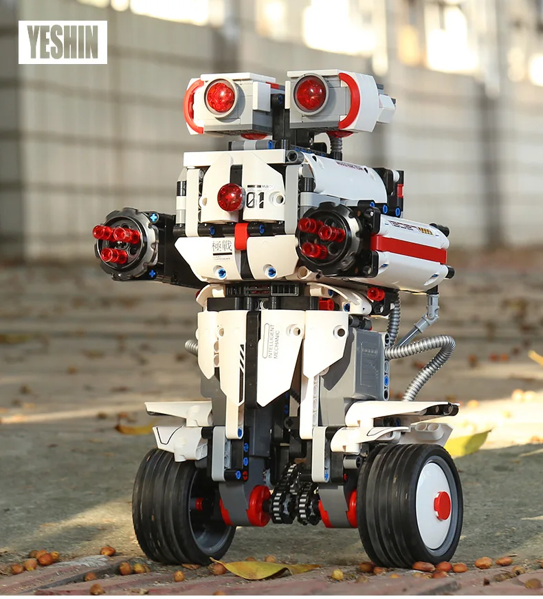 Yeshin, управляемый робот, совместимый с 31313, набор роботов Mindstorm, строительные блоки, кирпичи, программируемые игрушки, детские рождественские подарки