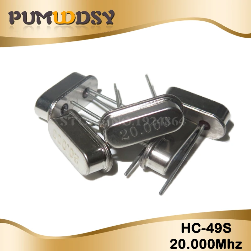 10 шт. hc-49s 20 МГц 000 HC49S м 20ppm 20pF Кварцевый резонатор | Электронные компоненты и
