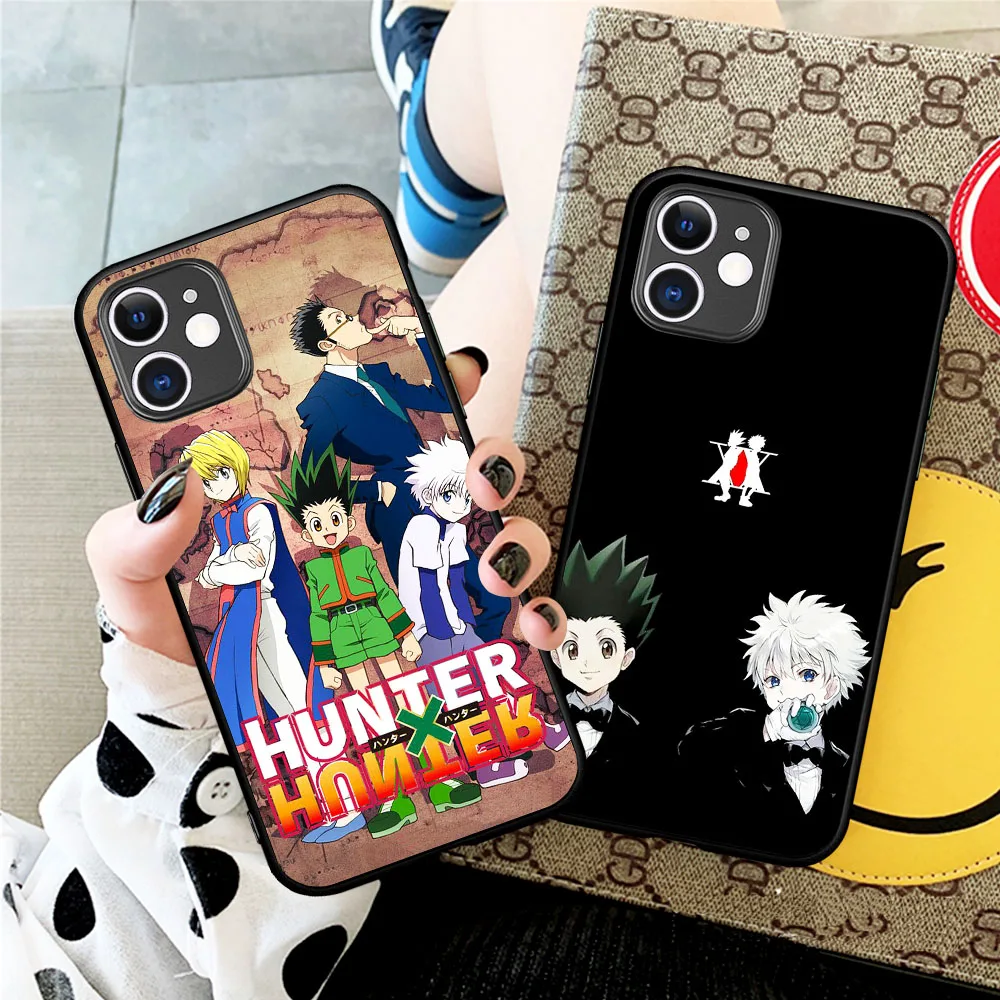

Anime Hunter X hunter HXH Phone Case Caso de Telefone para A Maca For iPhone 12 11 Pro 8 7 6 6S Plus XR max X XS Max SE 2020