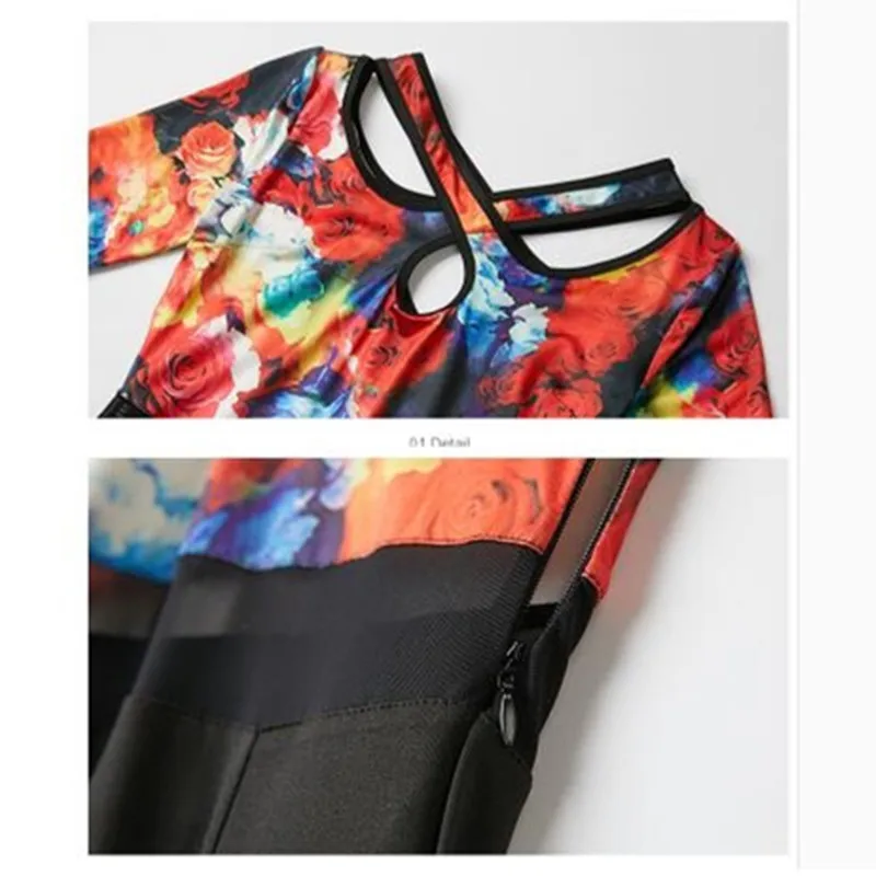 Платье для бальной комнаты с принтом женское платье вальса бальных танцев костюм