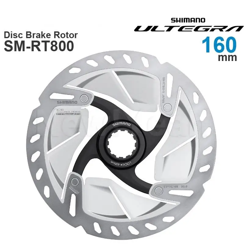 SHIMANO ULTEGRA R8000 SM-RT800 DEORE XT RT-MT800 XTR RT-MT900 203/180/160/140 мм центральный замок-ротор дискового тормоза, оригинальные детали