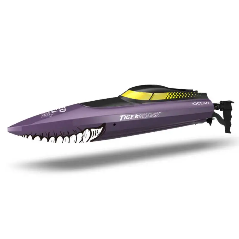 

Boat Remote Control Boats for Pools and Lakes Fast Racing Boats for Kids and Adults with 2 Rechargeable Battery Low Battery Alar