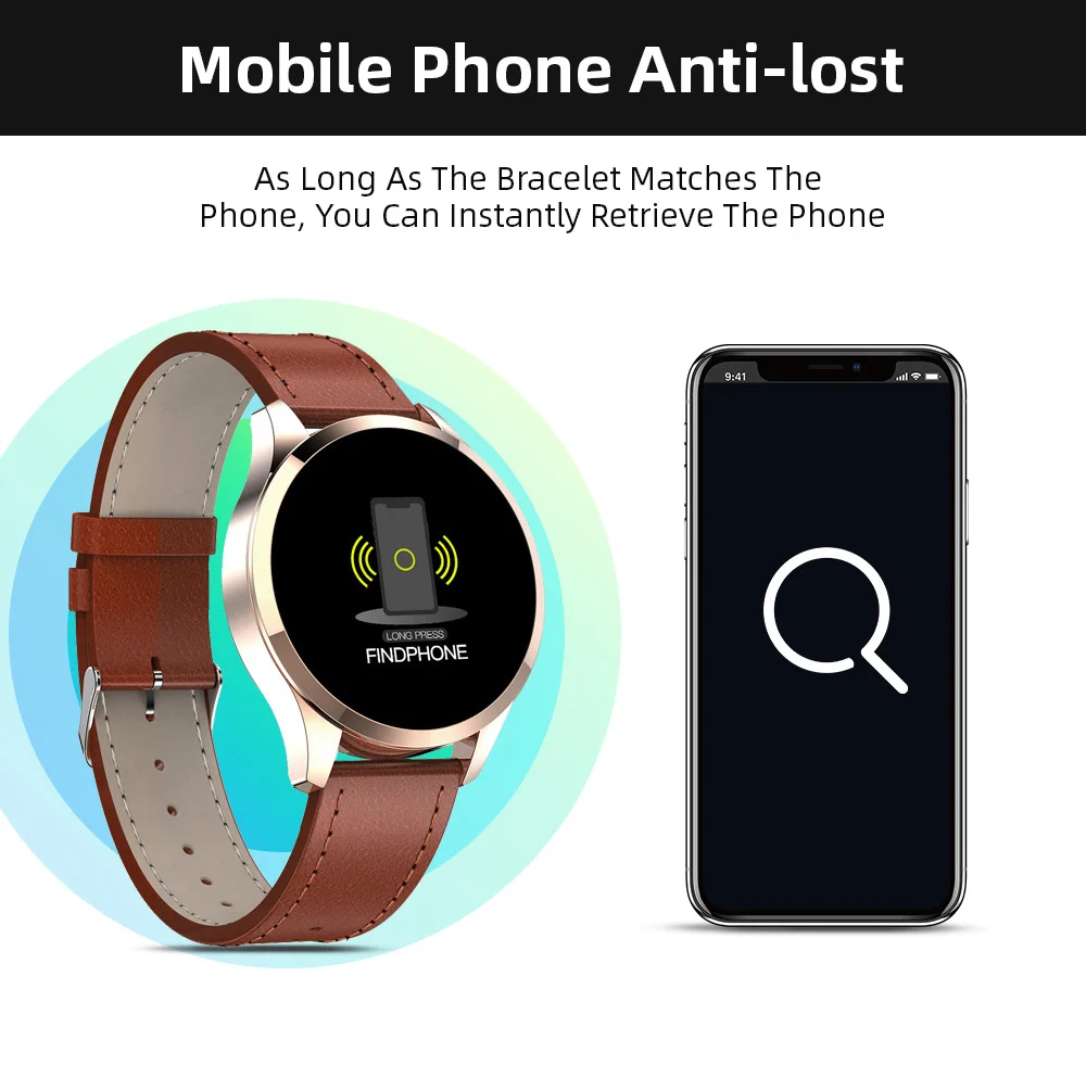 Красивые смарт часы 2020 для мужчин и женщин Bluetooth сенсорный браслет шаги пульс