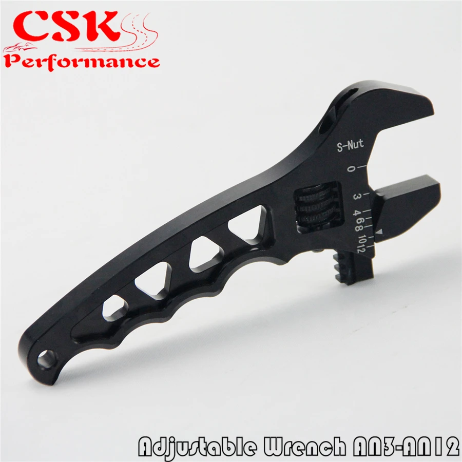 Регулируемый Алюминиевый ключ инструмент для установки гаечный AN3 3AN 12AN Black|an3|an3