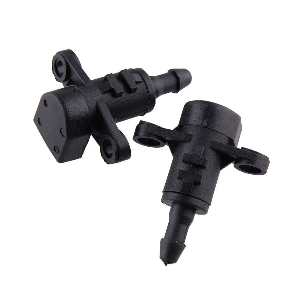 

2pcs Car Washing Tools Nozzle Black Plastic Fit For Kia Rio 2011-2016 Front Windscreen Washer Jet - LH 986303X000 High Quality