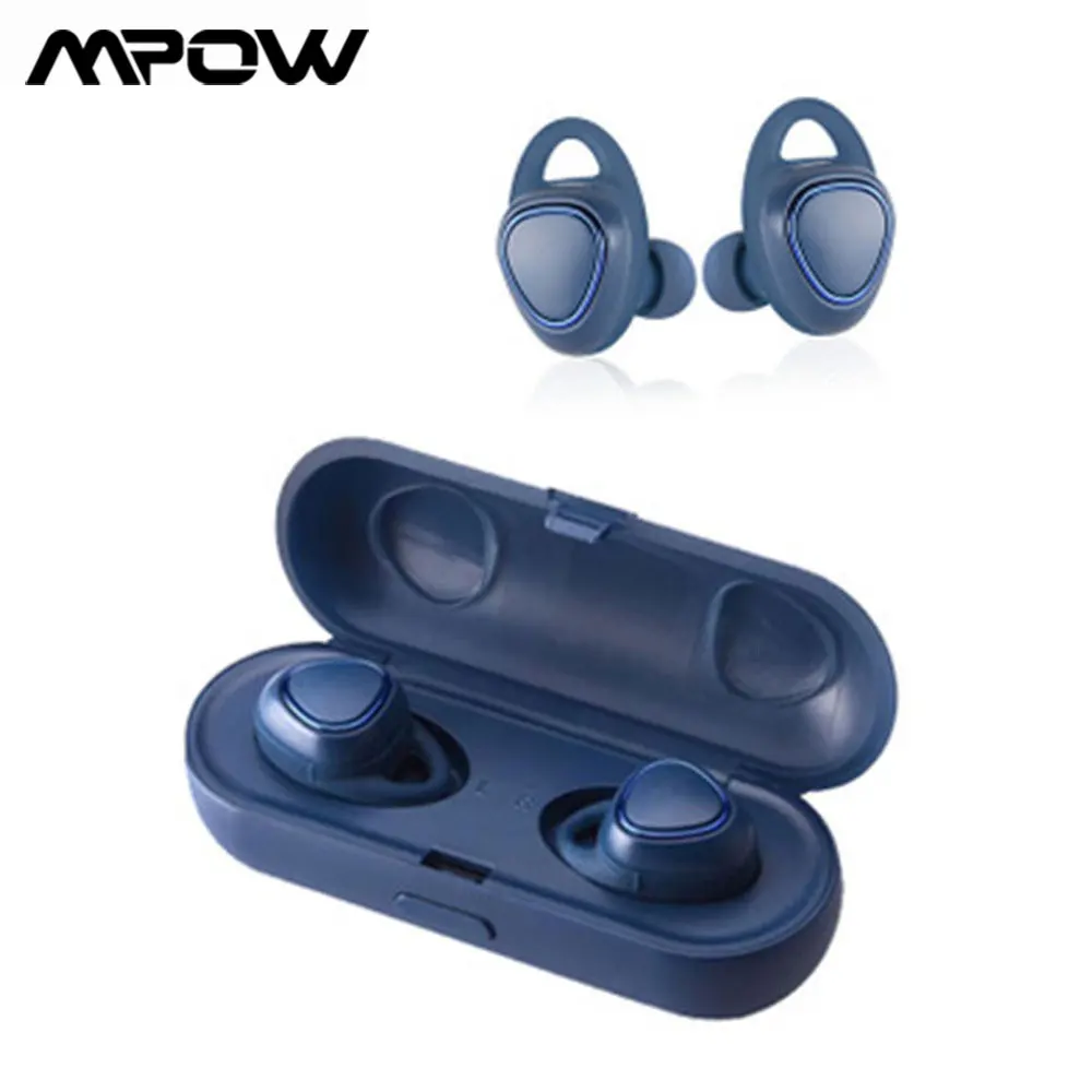 

TWS Bluetooth 5.0 Earphones Portable TWS Wireless Stereo Earbuds Mini In-Ear Sport Noise Reduction Earphones with Charging Box