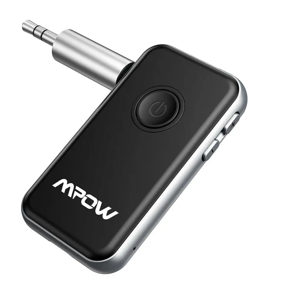 Silver Edge Mpow BH045 2-в-1 Bluetooth 4,1 передатчик и приемник Беспроводной адаптер Поддержка APTX/APTX-LL для Динамик ТВ автомобильного компьютера для дома - Цвет: Silver Edge