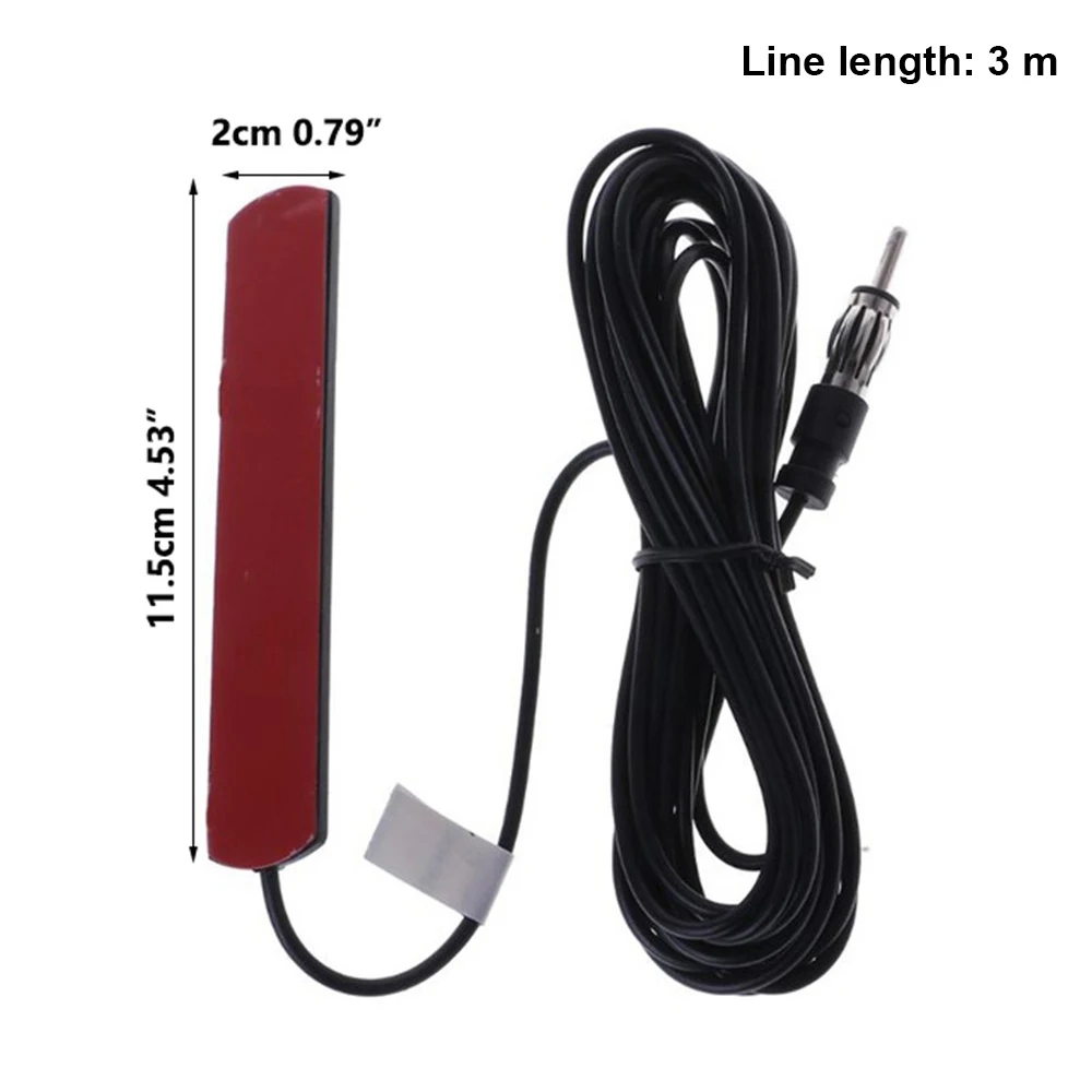 Универсальный автомобильный радиоприемник FM антенна усилитель сигнала