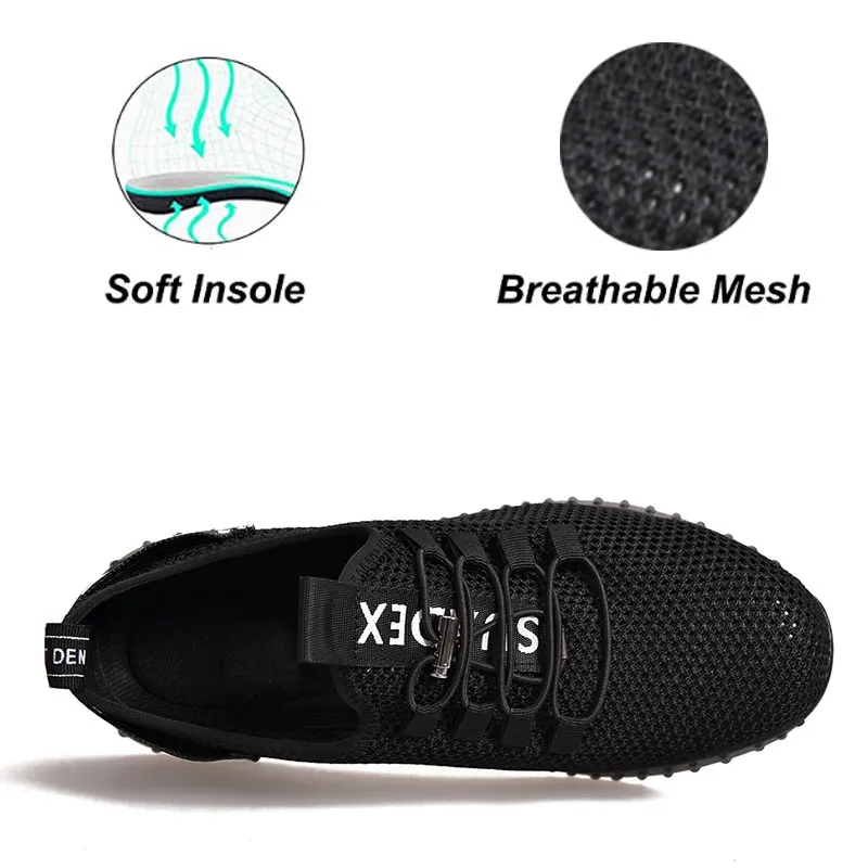 Защитная обувь SUADEX для мужчин и женщин стальной носок дышащая сетчатая