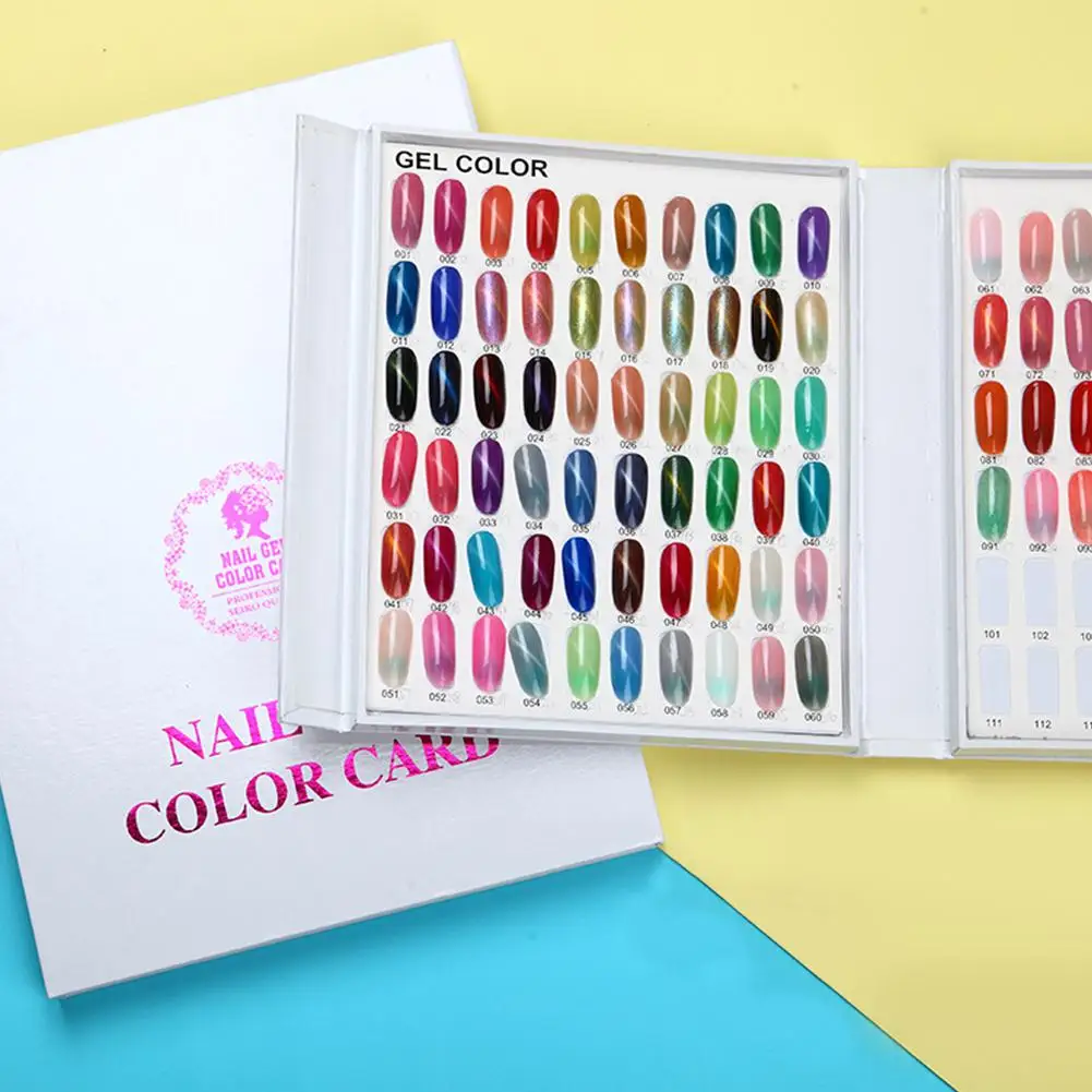 Сделай Сам инструмент для маникюра Накладные ногти цветной книжный дисплей