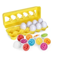 dropshipping baby montessori early learning educational toys egg puzzle game baby toy color recognize shape for children gifts