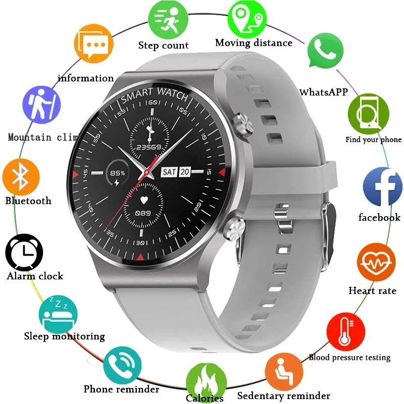 

2021 Smart Watch Women Men Heart Rate Fitness Tracker Bracelet Watch Bluetooth Call Waterproof Sport Smartwatch For Android IOS