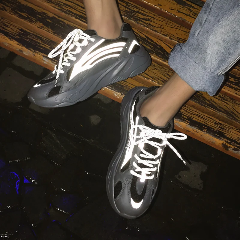 Top Quality Brand Men Lighted Casual Shoes Sneakers Trend External increase heels Fashion Unisex Women | Обувь