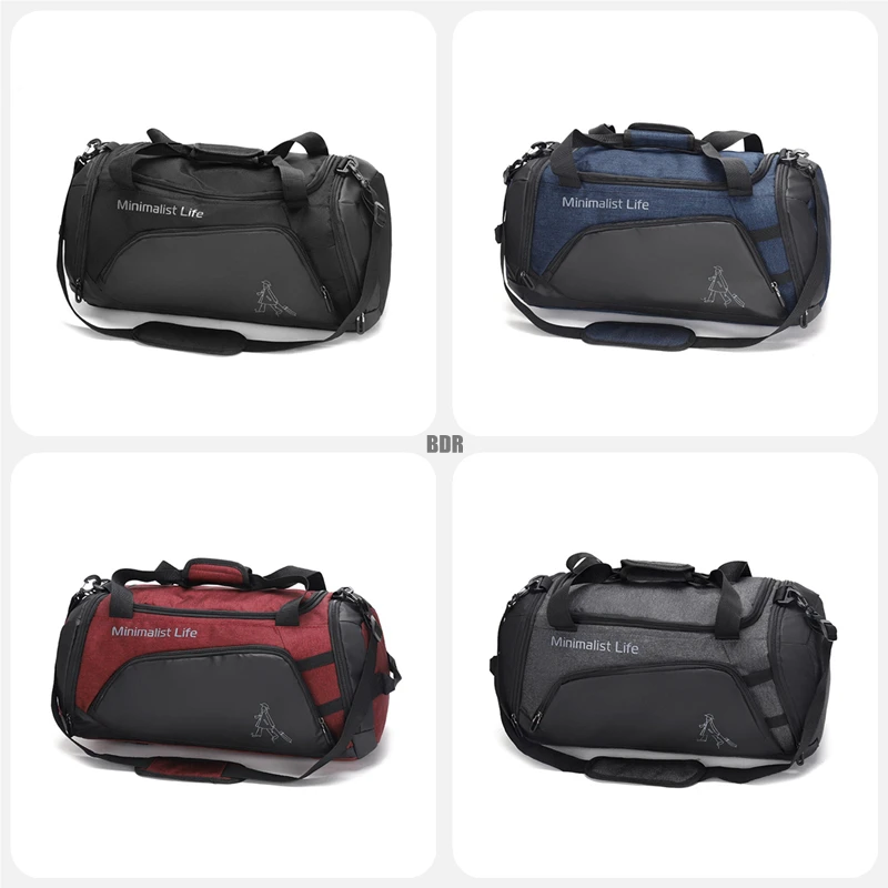 Men Gym Bags For Fitness Training Outdoor Travel Sport Bag Multifunction Dry Wet Separation Bags Sac De Sport