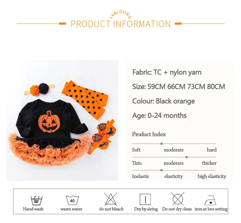 Горячая Распродажа Детский костюм на Хеллоуин Комбинезоны для маленьких девочек