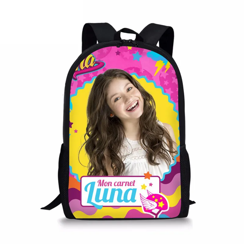 as pictures ADVOCATOR Soy Luna дорожные рюкзаки Детский Школьный Рюкзак Для школы сумки для подростков девочек рюкзак 3 шт. школьные сумки mochila infantil - Цвет: as pictures