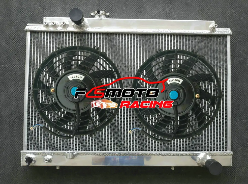 3-рядный алюминиевый радиатор и вентиляторы для Toyota Supra MK3 JZA70 A70 3.0L Turbo MT 7MGTE 7MGE MA70