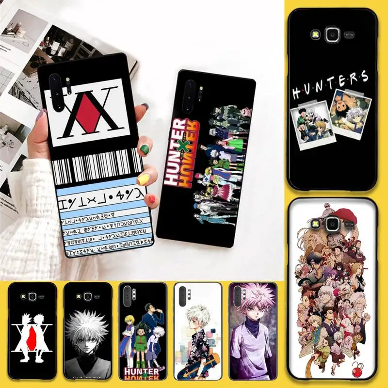 

PENGHUWAN Anime Hunter X Hunter License Printing Phone Case cover For Samsung Galaxy J7 J8 J6 Plus 2018 Prime Note 7 8 9 10 pro