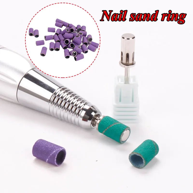 

Nail Drill Sanding Bands 50/100pcs 80#/120#/180# Nail Drill Bits Nail Art Nail Machine Replacement Accessories Tools