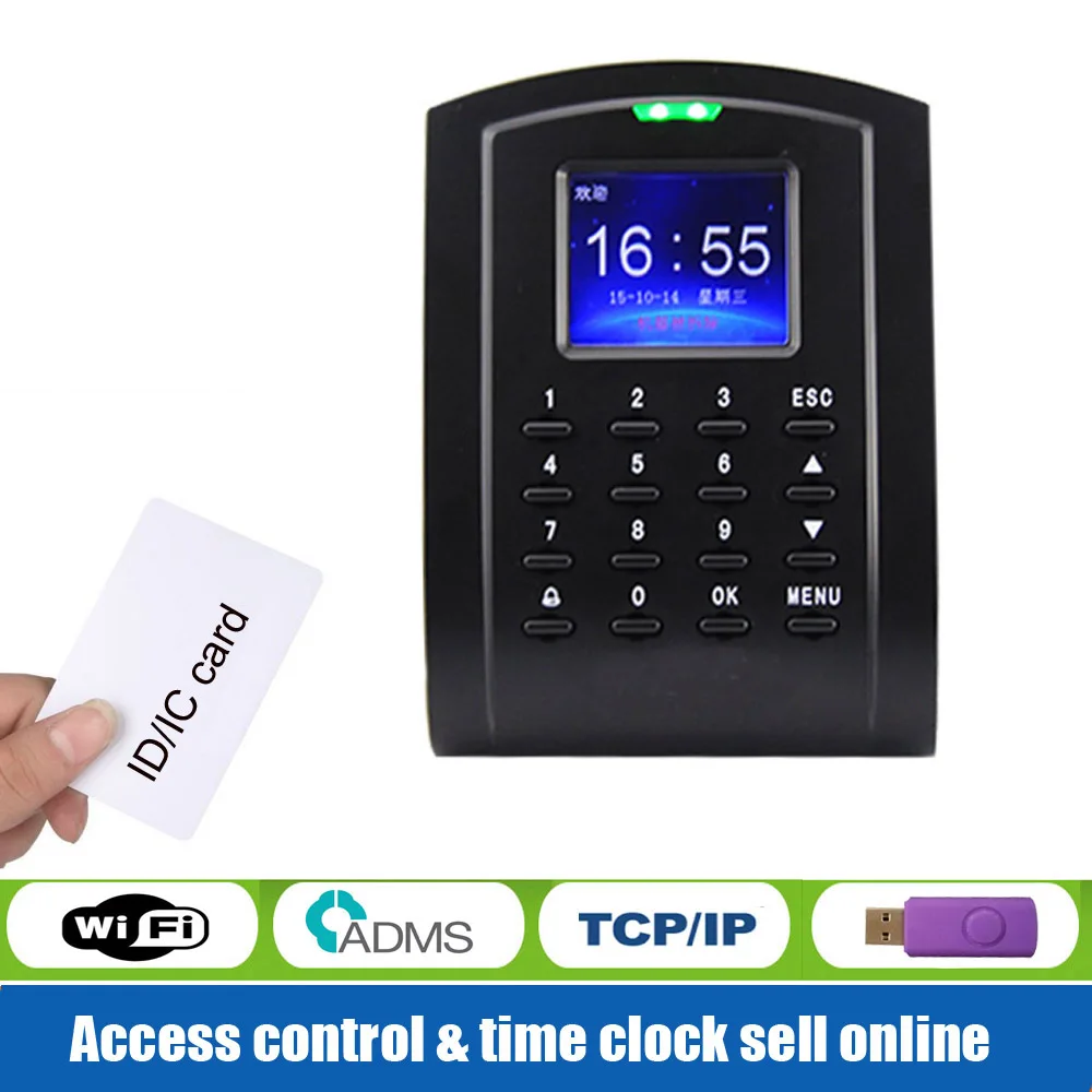 

Система контроля доступа с RFID-картой ZK SC103 SC105, Tcp/Ip 125 кГц
