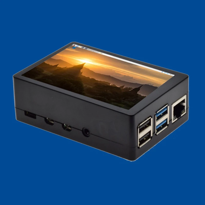 Контактный экран для Raspberry Pi 4B 3B + 3 5 дюймовый ЖК-дисплей контактная ручка чехол из