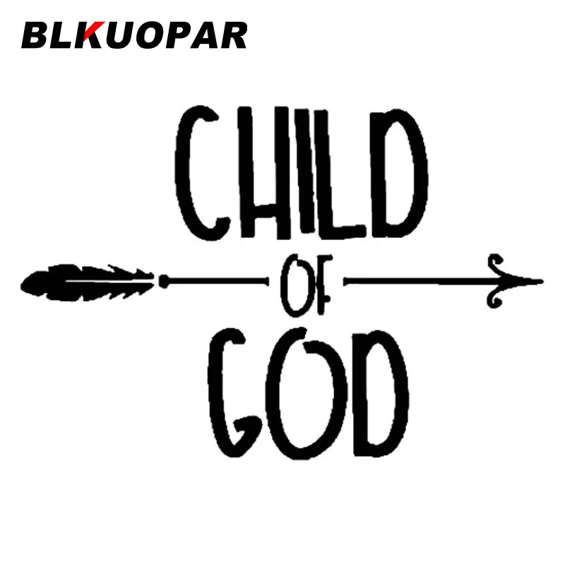 

BLKUOPAR CHILD OF GOD Car Sticker Personality Graphics Decal Occlusion Scratch Motorcycle Laptop Windshield Car Accessories