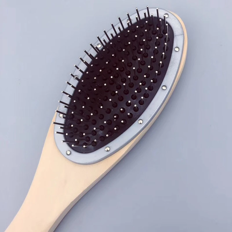 

5Pc High Quality Wood Steel Wig Tooth Comb Hair Brushes Antistatic for Mannequin Combs Hairdressing Tool