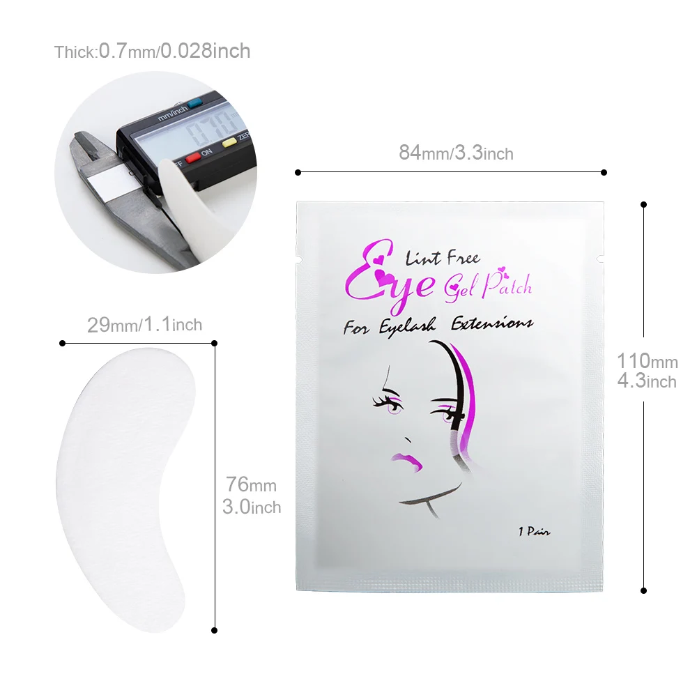 Beauty Face 10/20/50 пар насадка для ресниц расширений гель наращивание ресниц под глазные Пластыри для наращивания ресниц Бумага Стикеры косметические обертки инструменты - Цвет: Beauty Face