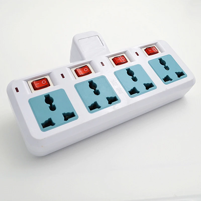 Для дома и путешествий электрический удлинитель четыре розетки Мощность полосы