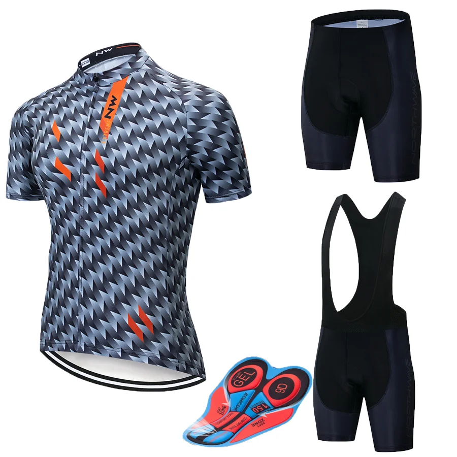 

2018 Cycling jersey Set Summer Bicycle Clothing Maillot Ropa Ciclismo MTB Bike Clothes Sportswear Suit Cycling