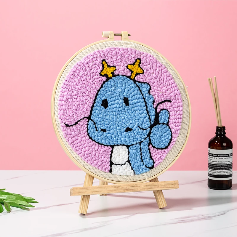 Перфорированная игла мультяшная ручка Волшебная вышивка наборы для вышивки