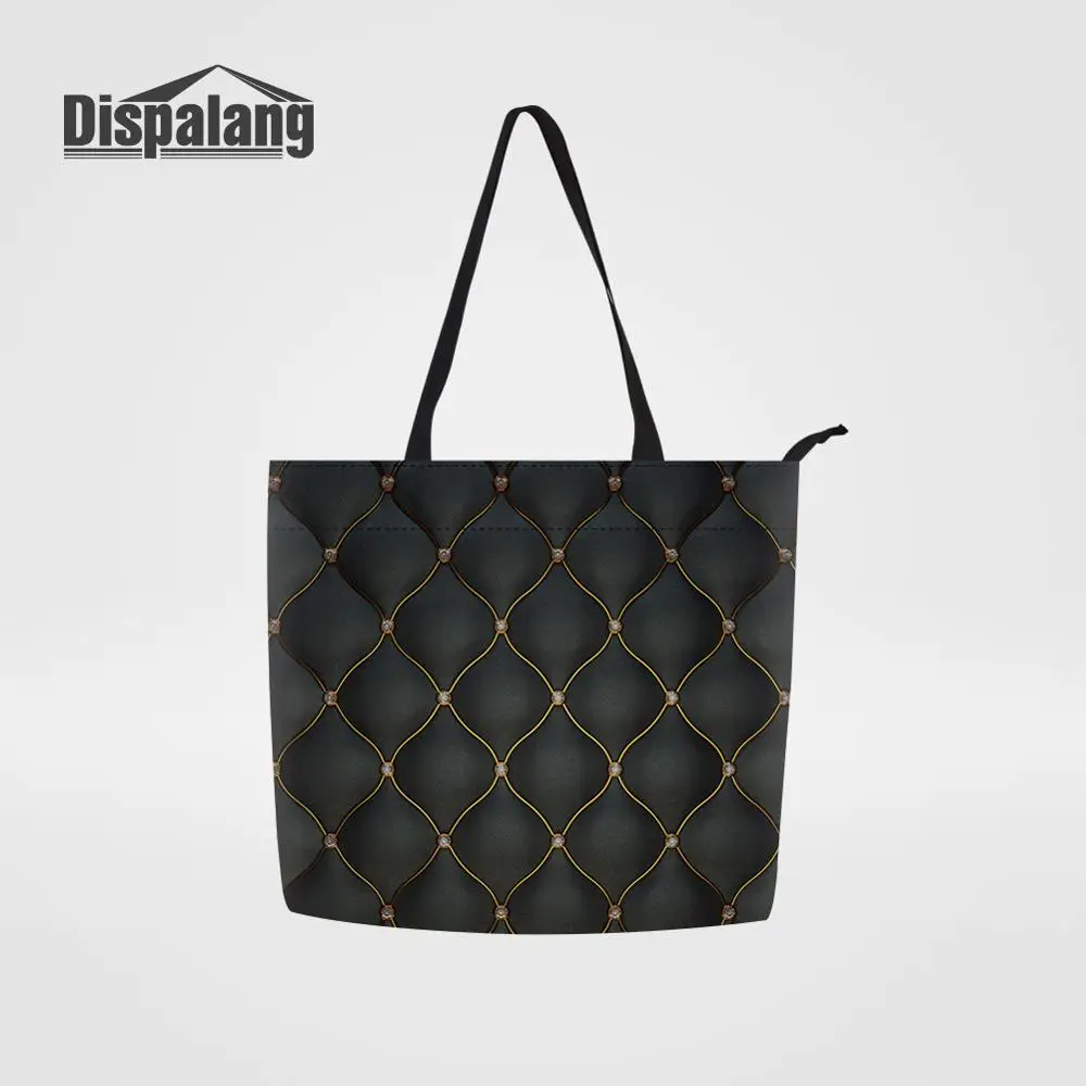 Dispalang женские портативные геоцерические сумки для хранения сумка покупок