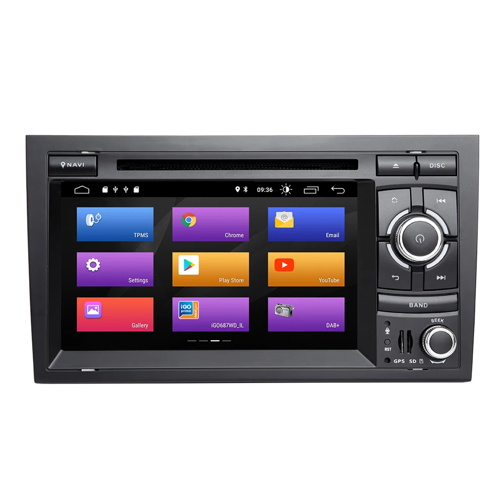2 DIN DSP IPS 4G ram Android 10 автомобильный DVD радио плеер для AUDI TT MK2 8J 2006 2007 2008 2009 2010 2011 2012 2013