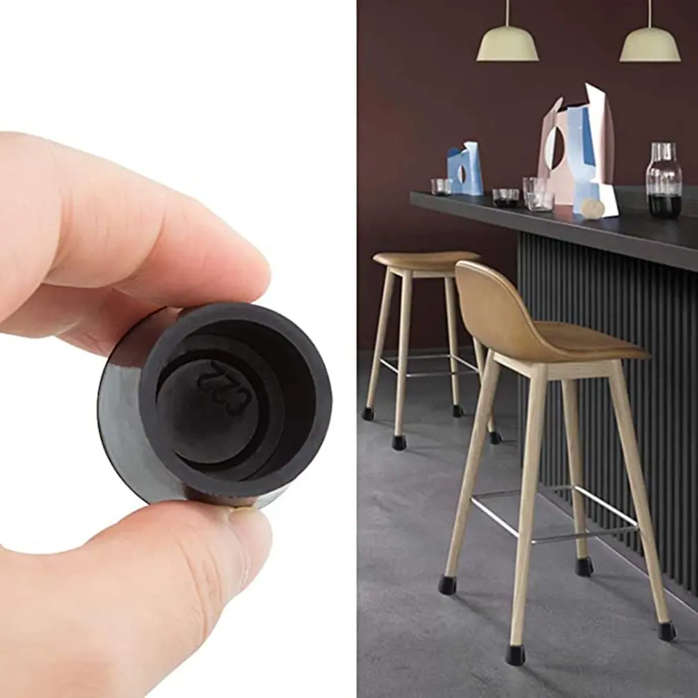 

12pcs/set chair Rubber non slip pads Chair Leg Caps For Indoor or Outdoor use Anti-noise Anti-scratch Floor protection