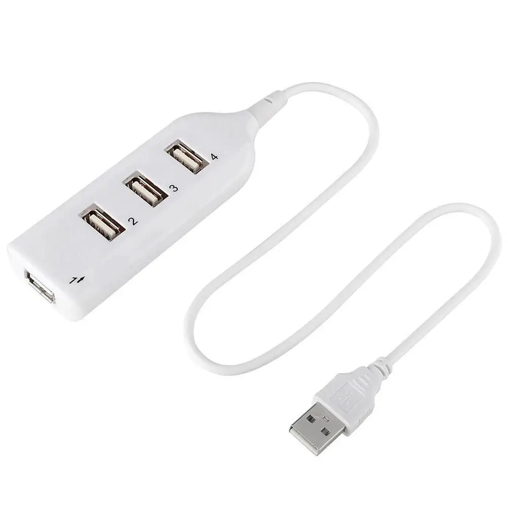 Фото Высокая Скорость 4 Порты и разъёмы USB 2 0 Multi HUB разветвитель адаптер расширения для Высокая Скорость 4 Порты и разъёмы USB 2 0 Multi HUB разветвитель адаптер расширения для