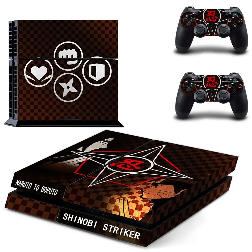 Naruto to Boruto Shinobi Striker sticker s PS4 Skin PS 4 Play station SkinsFor playstation консоль и 2