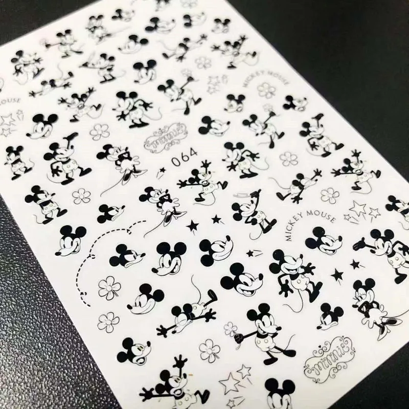 Hanyi серии Сакура цветок HANYI-99 принцесса стикеры 3D на ногти nail Art Наклейка шаблон diy Инструменты для ногтей украшения - Цвет: EB-64