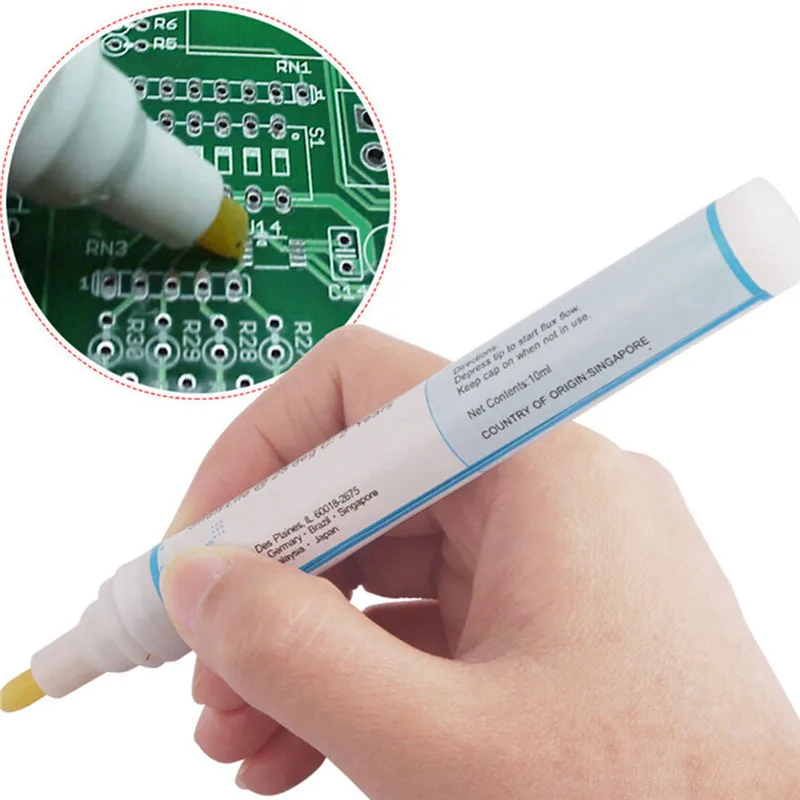 

951 Soldering Flux Pen Low Solids No Clean For Solder Solar Cell Process Tool