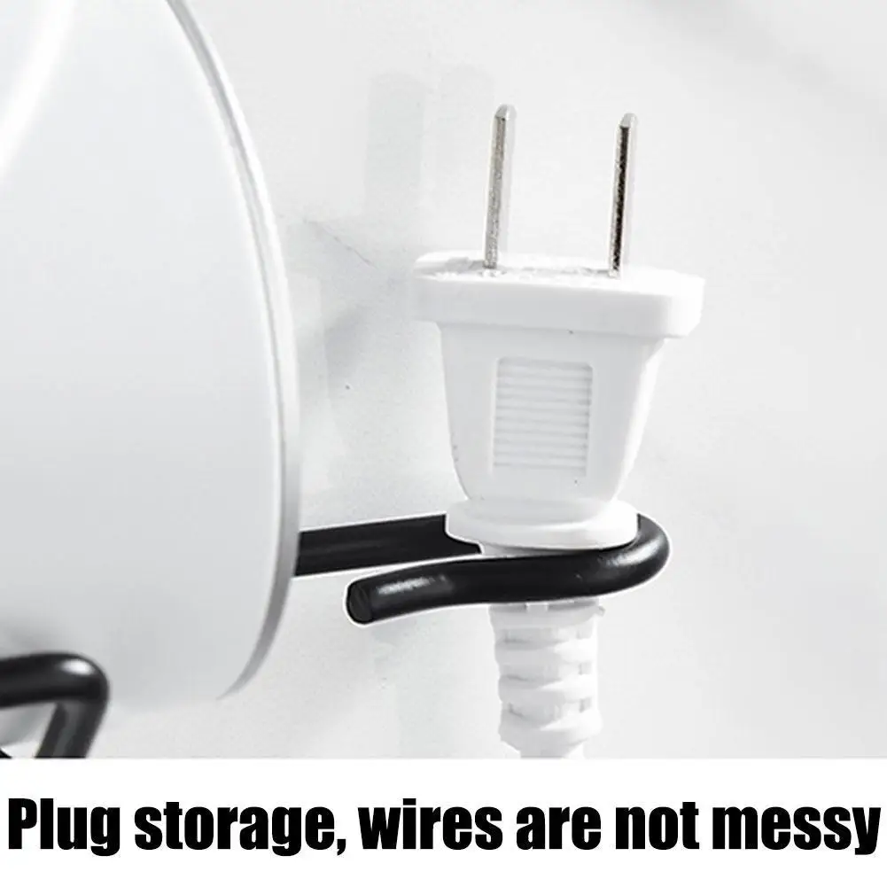 Настенный держатель-вешалка для сушки волос и выпрямления | Дом сад