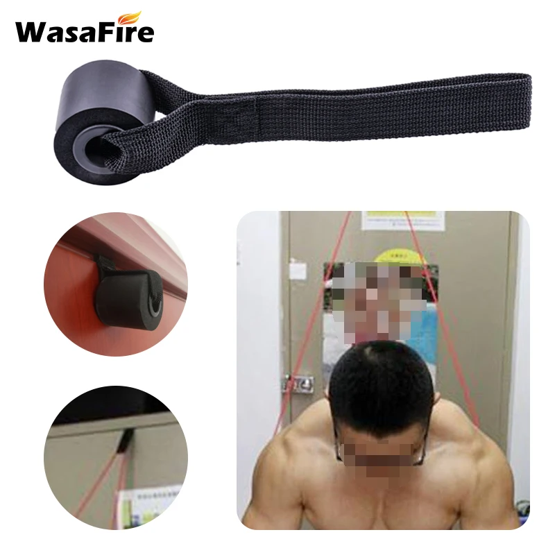 

Фитнес, йога, пилатес латексная трубка тренировочные упражнения над дверью Якорь домашние фитнес Эспандеры эластичные ленты аксессуары