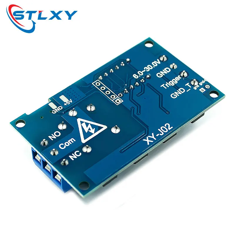 Цифровое реле задержки времени со светодиодный Ной подсветильник кой 5 В 12 24