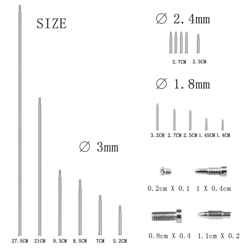 

Набор деталей для тенора саксофона W18 (16 резьбовых стержней + 32 резьбовых винта + 1 конический гвоздь вала)
