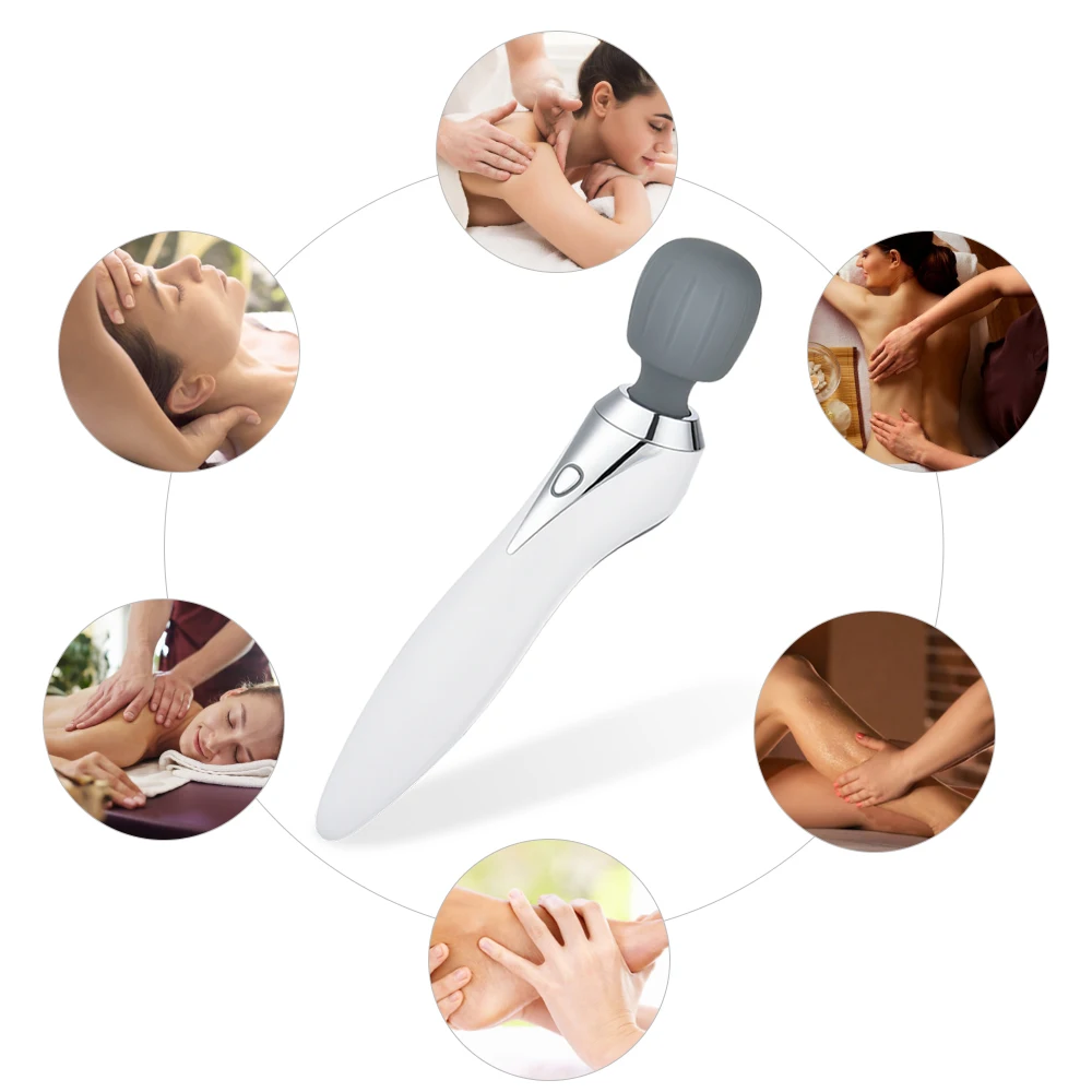 

Electric Wireless Neck Roll Massage Device USB Rechargeable Body Massager Cordless Fitness Equipment