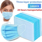 Одноразовая Защитная противопылевая маска от гриппа, противоаллергенная маска для лица, фильтр для очистки воздуха