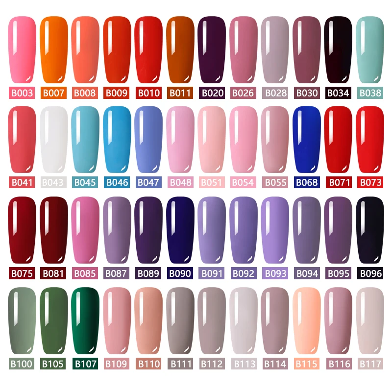 LEMOOC 8 мл Гель лак для ногтей полууф и светодиодных перманентных лаков с блестками