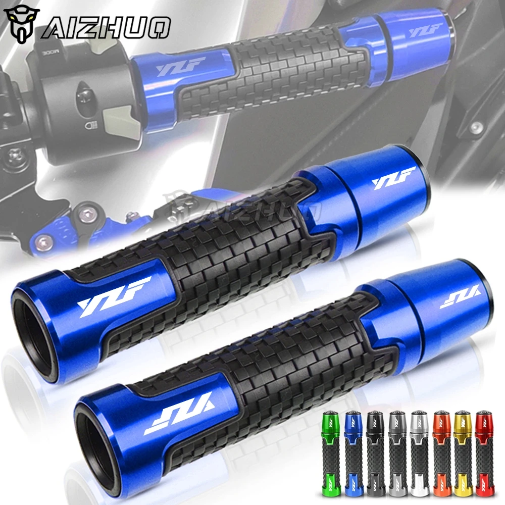 

CNC 22MM Motorcycle Handlebar Grips Handle Bar Cap End Plugs FOR YAMAHA YZF R1 YZF R6 YZFR6 YZF R125 YZFR15 R25 YZF R3 YZF R25