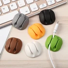 2 шт. кабель протектор 2 отверстия намотки USB Data Кабель для подзарядки провода крышка защищает чехол шнур протектор Кабельный организатор