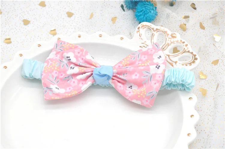 

Hair Accessories Baby Headdress Cute Bow Female Treasure Headband Newborn Hundred Days Princess Hairband