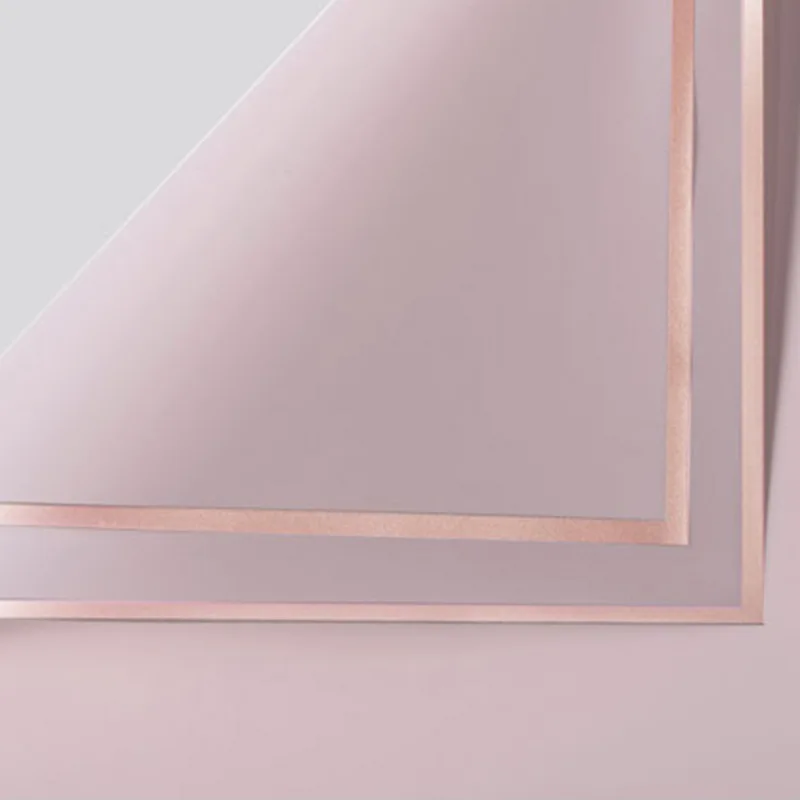 Dusty pink 5 шт./упак. Пномпень желе пленка оберточная бумага DIY скрапбук Водонепроницаемая фурнитура для украшения бумага для упаковки подарка флорист поставки - Цвет: Dusty pink